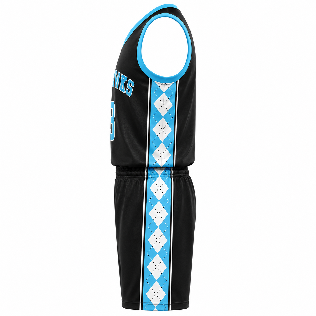 Custom Sublimated Basketball Uniform - Image 3
