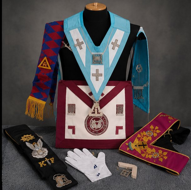 Custom Masonic Regalia Collection – Premium Aprons, Collars, Sashes & Ceremonial Accessories - Image 2