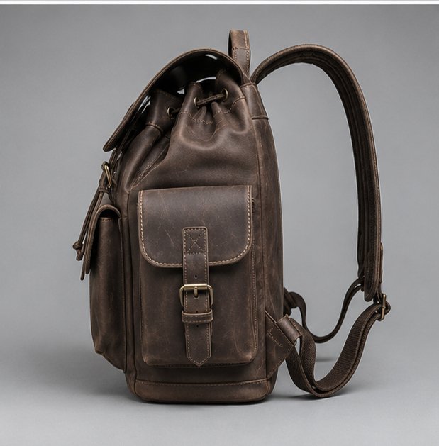 Leather Vintage Backpack – 1911 Collection - Image 4