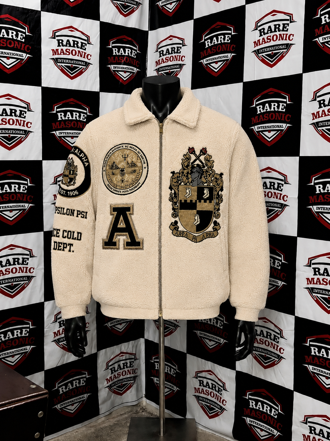 Premium Custom Sherpa Fleece Jacket – Alpha Collection