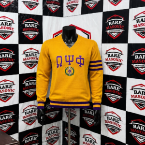 Premium Custom Greek Letter V-Neck Sweater