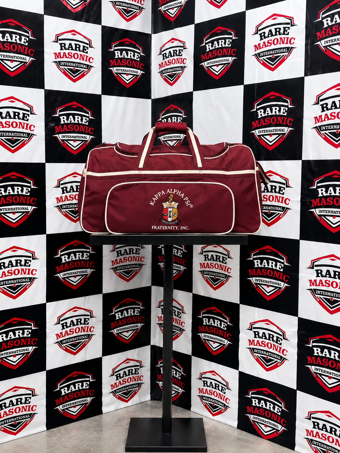 Custom Kappa Alpha Psi Duffle Bag – Premium Greek Travel & Sports Bag