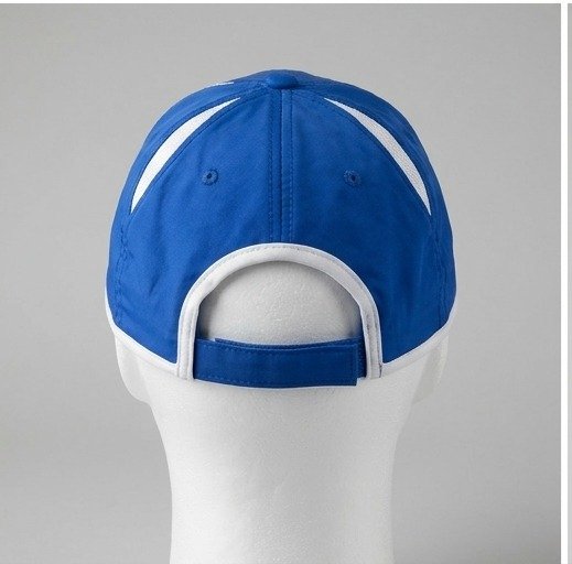 Phi Beta Sigma ΦΒΣ Royal Blue Baseball Cap - 3D Embroidered Greek Letters with White Trim - Image 3