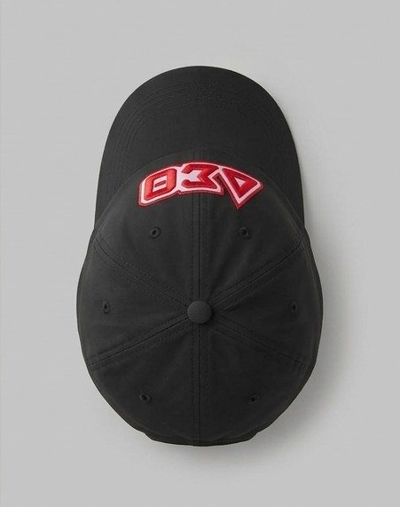 Delta Sigma Theta ΔΣΘ Black Baseball Cap - Red Embroidered Greek Letters Dad Hat - Image 2