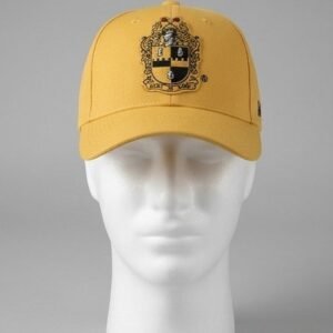 Alpha Phi Alpha Gold Baseball Cap - Embroidered Crest Emblem