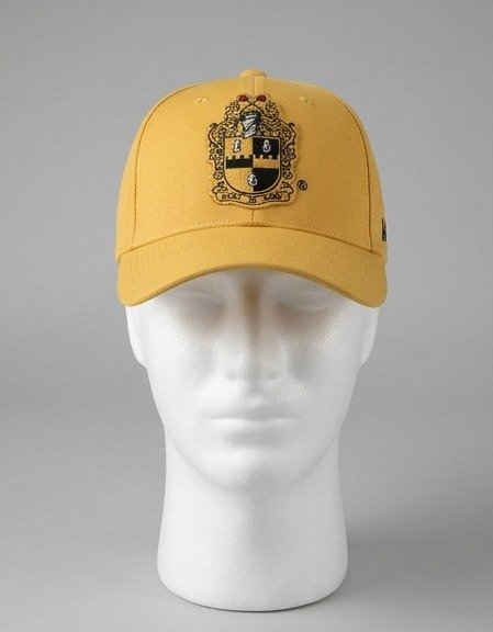 Alpha Phi Alpha Gold Baseball Cap - Embroidered Crest Emblem