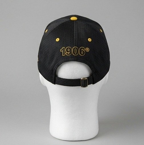 Alpha Phi Alpha ΑΦΑ Black Mesh Baseball Cap - Gold Outline 3D Embroidered Letters - Image 3