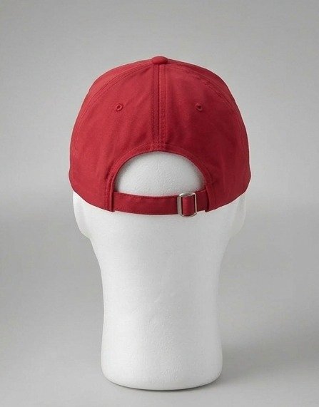 Kappa Alpha Psi ΚΑΨ Red Baseball Cap - 3D Embroidered Greek Letters with White Trim - Image 2