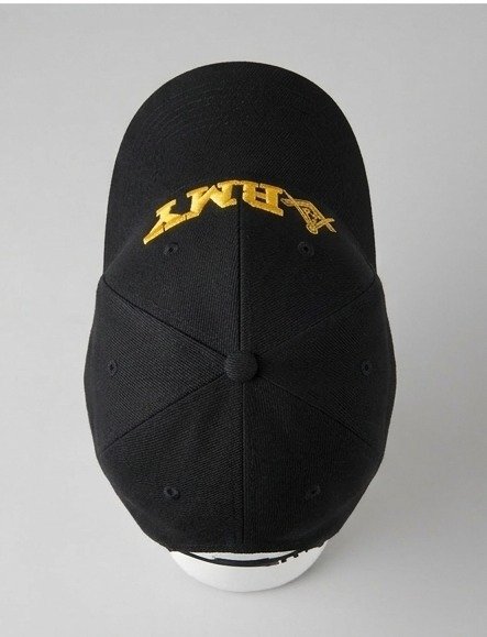 Masonic Army Gold Embroidered Baseball Cap - Black - Image 3