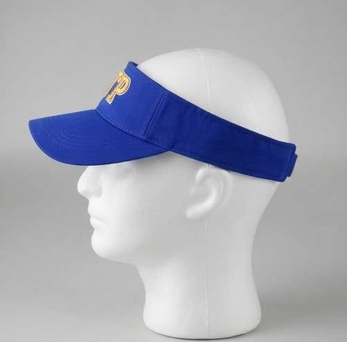 Sigma Gamma Rho ΣΓΡ Royal Blue Visor - Gold Embroidered Greek Letters - Image 2