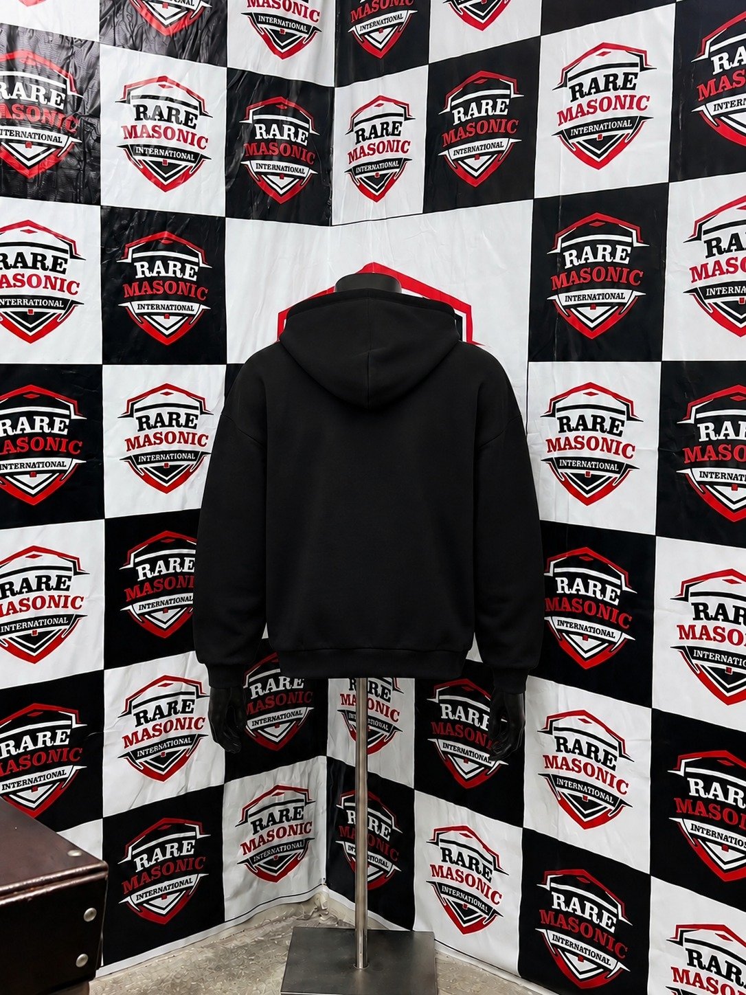 Premium Black Custom Graphic Hoodie - Image 2