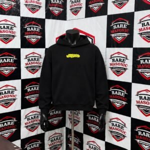 Premium Black Custom Graphic Hoodie