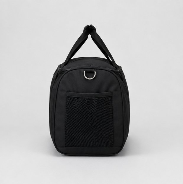 Custom Greek Letter Duffel Bag – Premium Black Travel & Gym Bag - Image 4