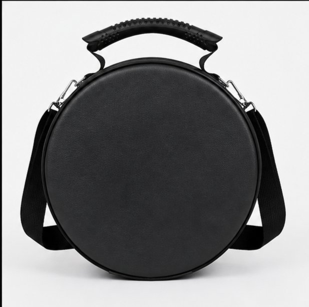 Custom Round Masonic Bag – Premium Embroidered Regalia & Accessories Bag - Image 3